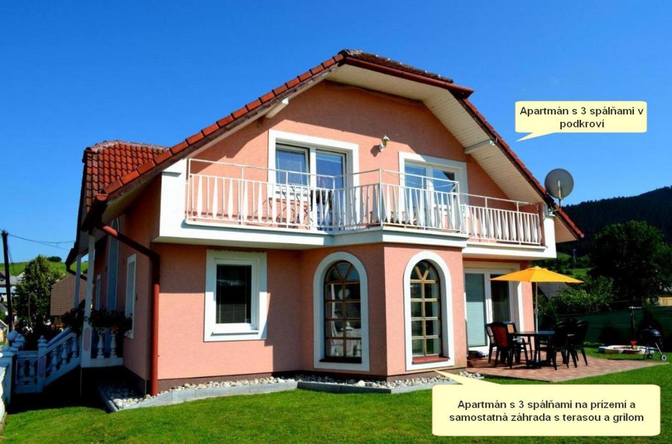 Chalupa Riviera A Apartmany Riviera - Liptov Besenova Ruzomberok Dış mekan fotoğraf
